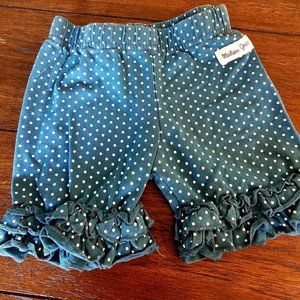 Madison Grace Teal Shorts